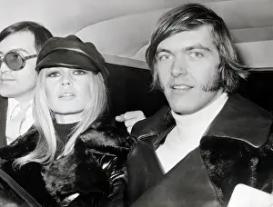 Brigitte Bardot and Patrick Gilles in London