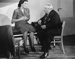 Eine: Brigitte Horney and Albert Florath, 1939