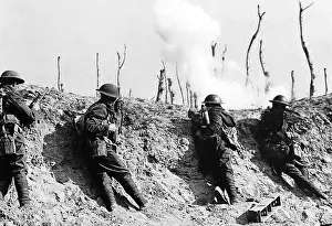 Passchendale: Briish troops at Passchendale during the First World War