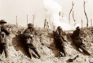 Passchendale: Briish troops at Passchendale during the First World War