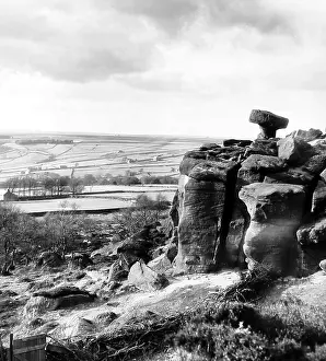 Brimham: Brimham Rocks in the 1930s