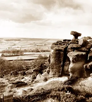 Brimham: Brimham Rocks in the 1930s
