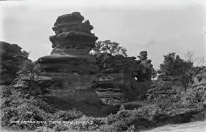 Shapes: Brimham Rocks, Turtle Rock