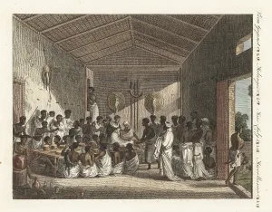 Brind: Brinde feast hosted by the Governor of Tigray, Abyssinia