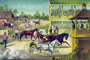 Trotting: Bring up your horses