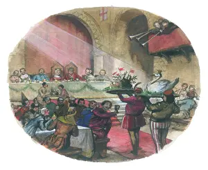 Strickland: Bringing in the Boar's Head Medieval banquet