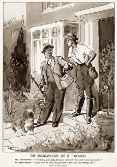Aug19: The Bristlewoods See it Through, WWII cartoon