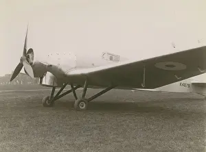 Pegasus: Bristol 138A K4879 when fitted with a three-blade propeller