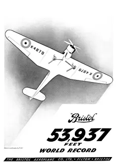 138a: Bristol 138A Monoplane - Pegasus. World Altitude Record