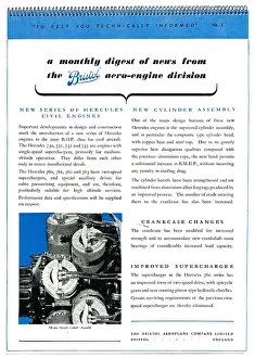Digest: Bristol Aero Engine Division - Monthly Digest #1