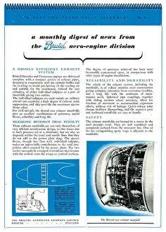 Digest: Bristol Aero Engine Division - Monthly Digest #4