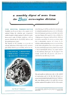 Digest: Bristol Aero Engine Division - Monthly Digest #7