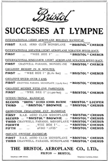 Lympne: Bristol Aero Engine Successes At Lympne