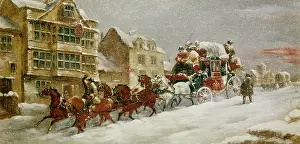 Maggs: The Bristol–Bath Coach – in the snow