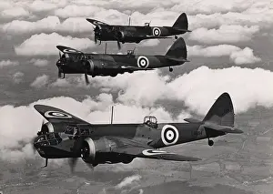 Blenheim: Three Bristol Blenheim IVs in flight