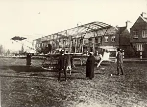Filton: A Bristol Boxkite under test at Filton