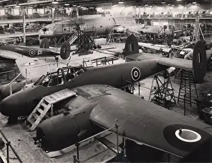 Brigand: Bristol Brigand prototypes under construction at Filton