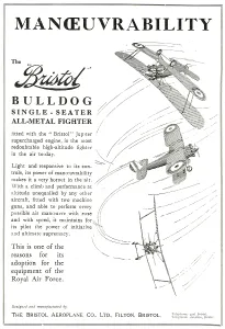 Manoeuvrability: Bristol Bulldog - Manoeuvrability!