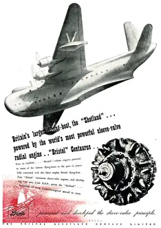 Centaurus: Bristol Centaurus Powers The Short Shetland Flying Boat