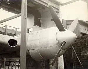 Ventral: Bristol Centaurus radial reverse flow test unit