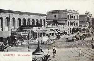 Chowringhee: Bristol Hotel, Chowringhee, Calcutta, India