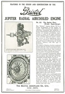 Supercharger: Bristol Jupiter Features No 22: The Gear Driven Supercharger
