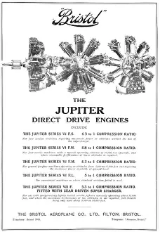 Variants: Bristol Jupiter Series & Variants 1930 Advert