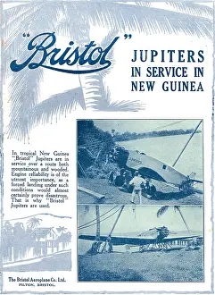 Jupiters: Bristol Jupiters In Service In New Guinea