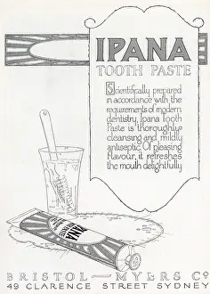 Delightfully: Bristol Myers Co Ipana Advertisement