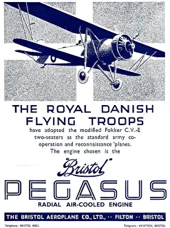 Fokkers: Bristol Pegasus For Danish Fokkers