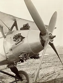 Titan: Bristol PTM, G-EBYT, powered by a geared Titan radial
