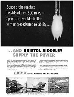 Fuelled: Bristol Siddeley Gamma Liquid Fuelled Rocket Engine