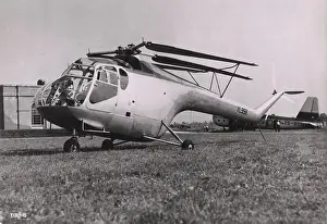 Sycamore: Bristol Sycamore first prototype VL958 with folded rotors