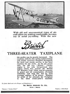 Taxiplane: Bristol Three-Seater Taxiplane
