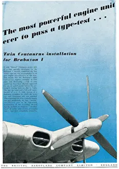 Centaurus: Bristol Twin Centaurus Installation For The Brabazon 1
