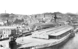 Granary: Bristol, the view from the Granary 1901