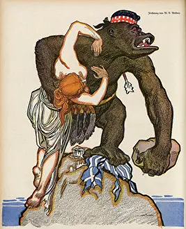 Seizing: BRITAIN GRABS GREECE