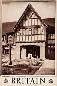 Brine: Britain poster, Droitwich Spa, Brine Baths