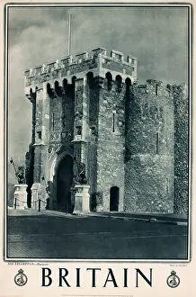 Bargate: Britain poster, Southampton Bargate