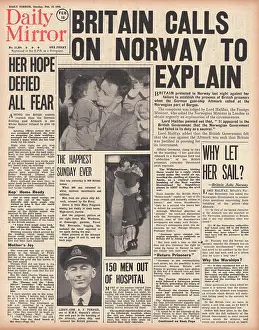 Altmark: Britain protests to Norway over the Altmark incident