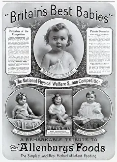 Allenburys: Britain's Best Babies Competition 1913
