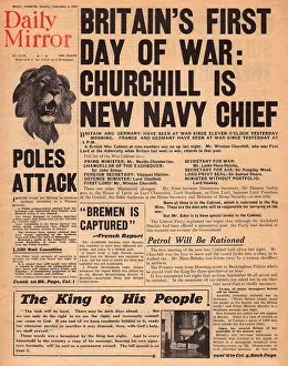 Britain's first day of war, WW2