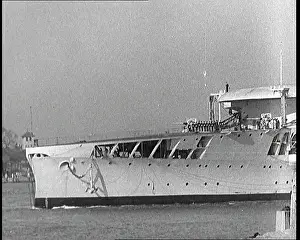 Britains: Britain's First Great Aircraft Carrier Being