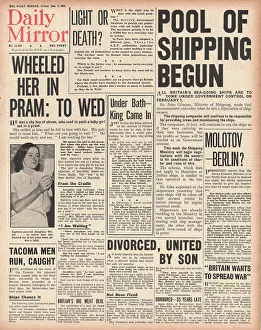 Britains: Britains shipping come under government control