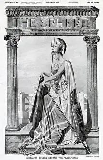 Peacemaker: Britannia Mourns Edward the Peacemaker 1910