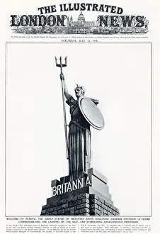 Expeditionary: Britannia statue in Boulogne 1938