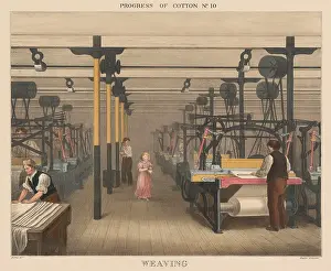 Barfoot: British 1840s depiction the Progress of Cotton