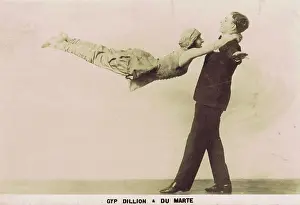 Dillion: The British acrobatic dancers Gyp Dillion and Du Marte