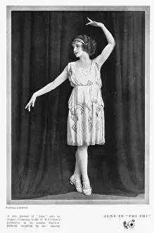 Cochran: British actress June, C.B.Cochran's Phi Phi, London Pavilion