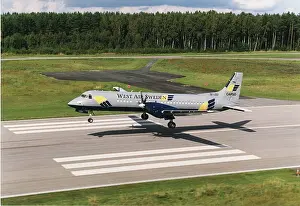 British Aerospace ATP freighter, SE-LGU, of West Air Sweden